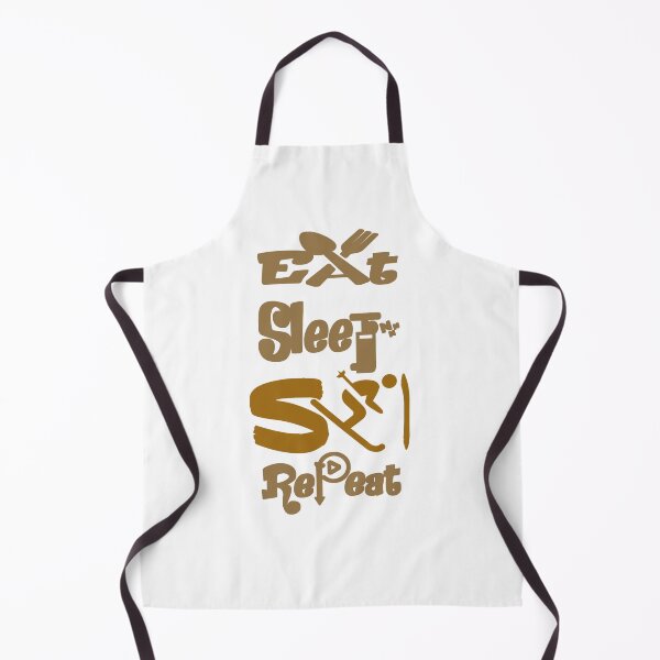 Item preview, Eat sleep ski repeat, designed and sold by Chakilogy.