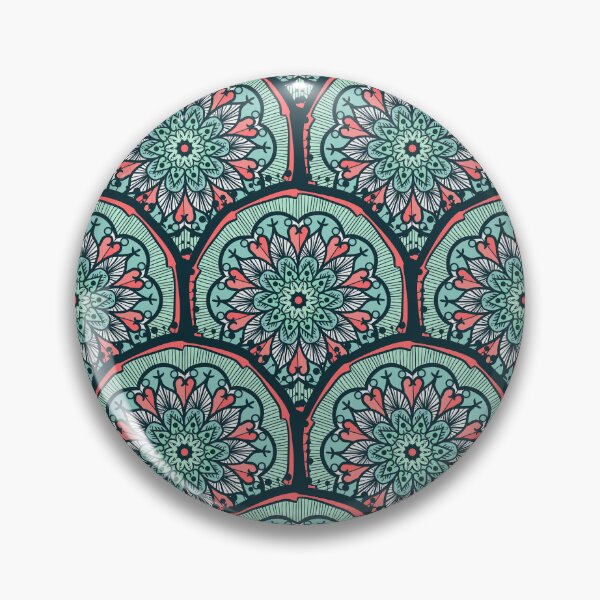 Item preview, Colored Seamless Pattern with Abstract Floral boho designed and sold by Akimatax ✯✯✯✯✯.