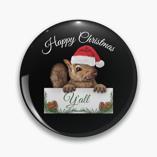 Item preview, Cute Squirrel Happy Christmas designed and sold by Betsytiptoe.