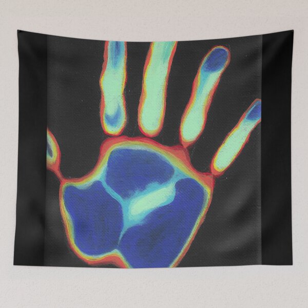 Item preview, Thermal imaging of a hand designed and sold by erinflannery.