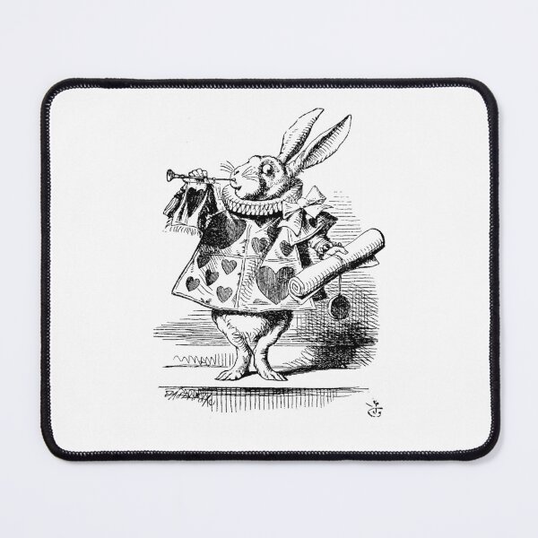 Item preview, The White Rabbit designed and sold by LettuceLeaf.