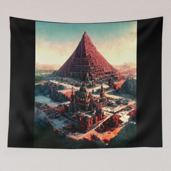 Item preview, Red Tombs Of Sacrifice designed and sold by TheHouseMaster.
