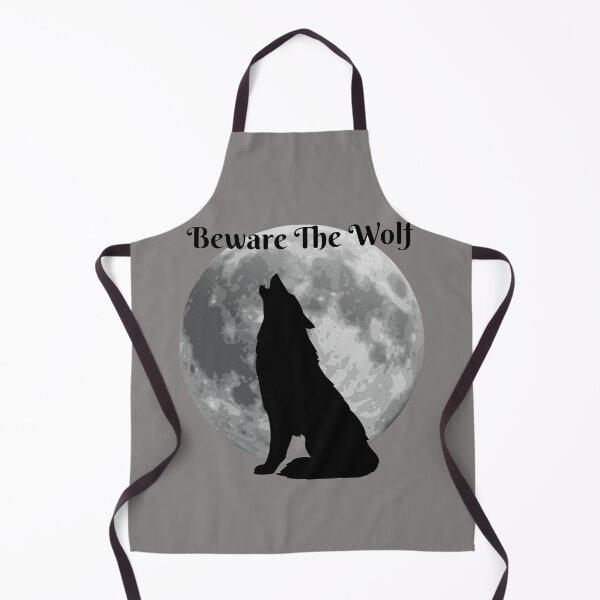 Item preview, Beware the wolf, howling at the scary moon designed and sold by AspectArtWorks.