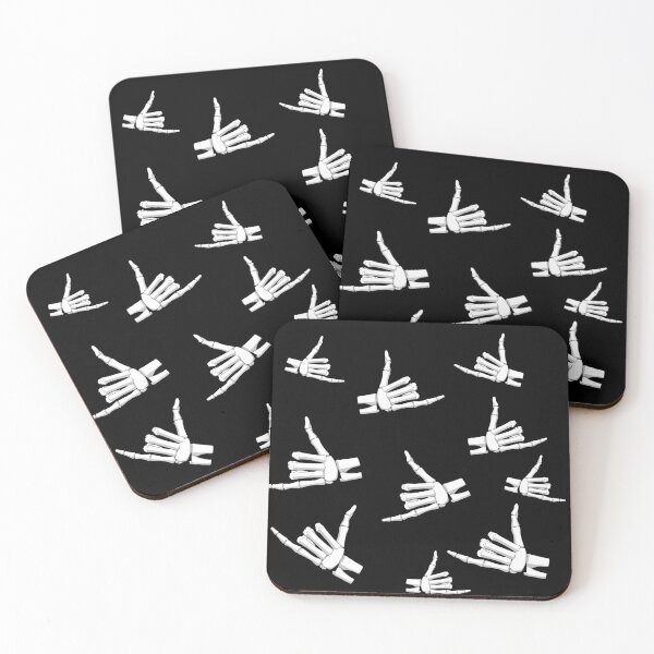 Item preview, Spooky Skeleton Hand Aesthetic Tiles designed and sold by Vedeme.