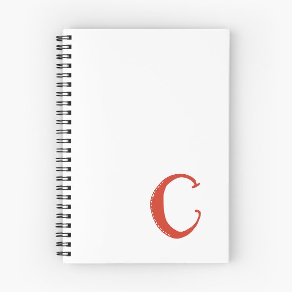 Item preview, Letter C Red initial monogram alphabet capital c designed and sold by Antique-Gifts.