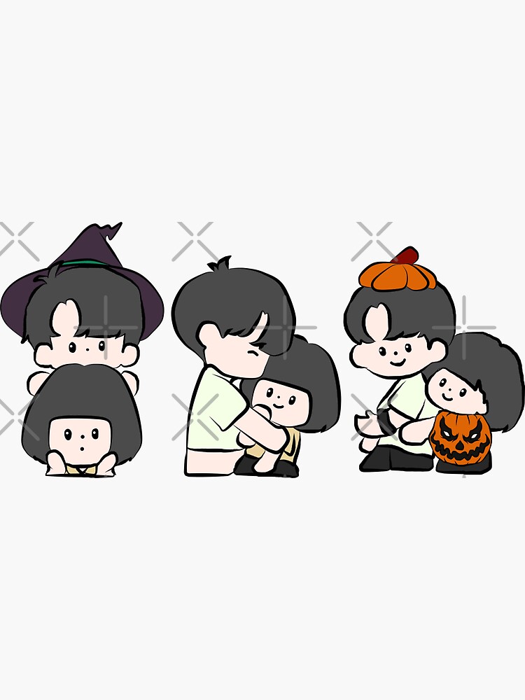 "Extraordinary Attorney Woo Halloween Special" Sticker for Sale by Infinirish Redbubble