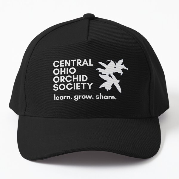8. Central Ohio Orchid Society learn grow share Baseball Cap