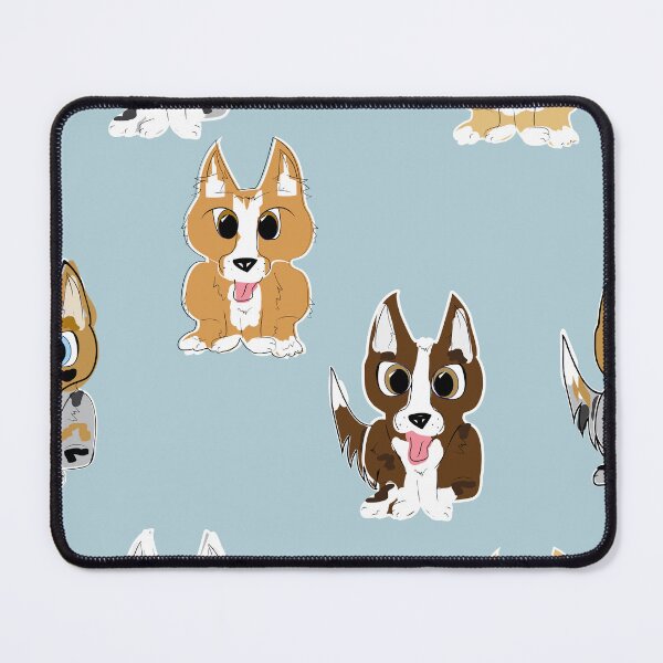 Item preview, Cardigan Corgi Cuties | Blue Merle, Red, Blonde, Brindle designed and sold by omgahitskasey.