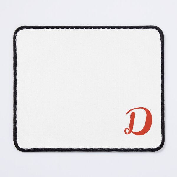 Item preview, Letter D Red initial monogram alphabet D capital designed and sold by Antique-Gifts.