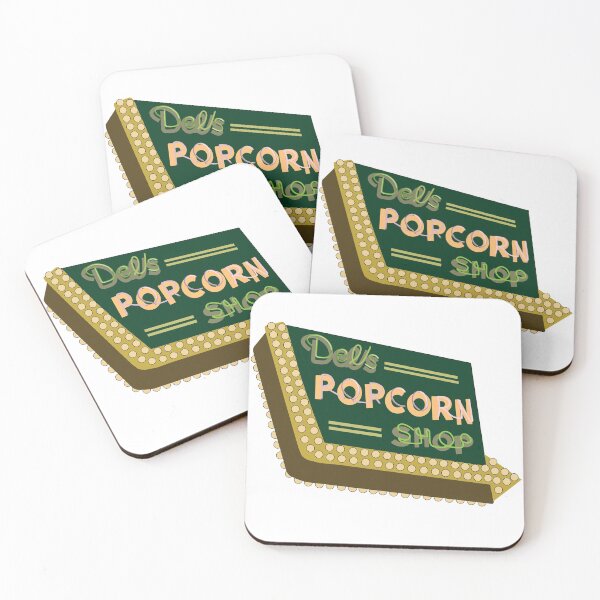 Item preview, Nostalgia for Del's Popcorn Shop designed and sold by jenbucheli.