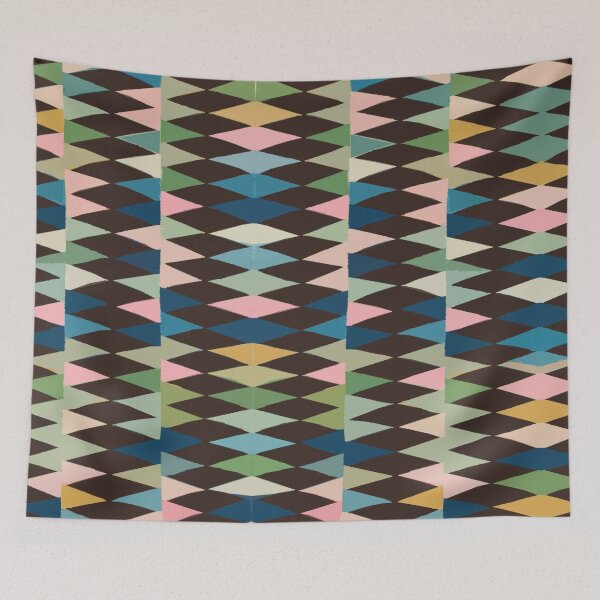 Item preview, Ethnic Scandinavian Abstract Diamond Digital Art designed and sold by MyArt23.