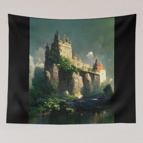 Item preview, Medieval Stone Castle designed and sold by TheHouseMaster.
