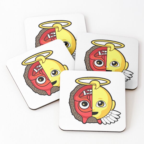 Item preview, Angel Demon designed and sold by nerdpins.