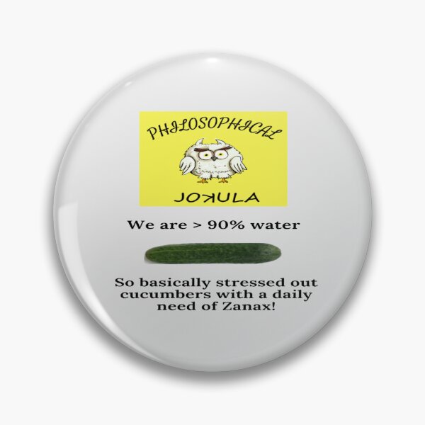 Item preview,  "Jokula philosophical 8 cucumber " black designed and sold by skoumpourdides.