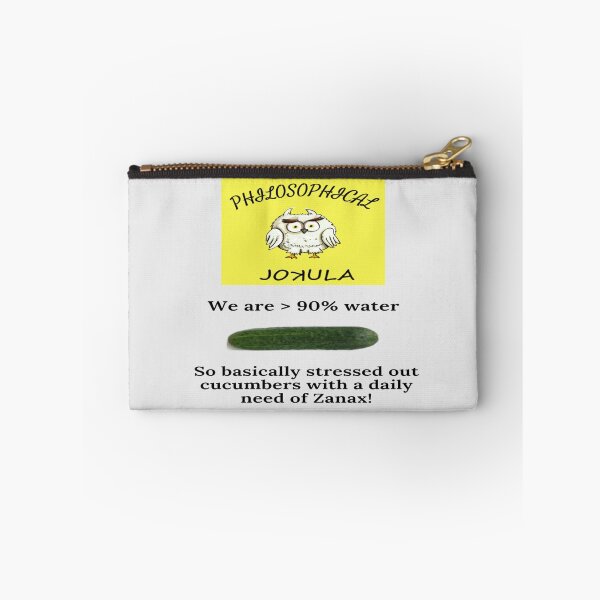 Item preview,  "Jokula philosophical 8 cucumber " black designed and sold by skoumpourdides.