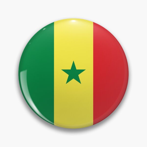 Item preview, SENEGAL FLAG (Senegal National Flag) designed and sold by USEFULART-Shop.