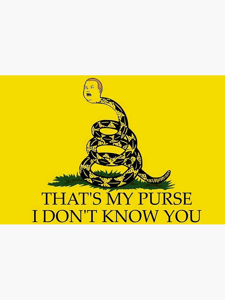 Thumbnail 3 of 3, Sticker, That's My Purse Libertarian designed and sold by librasjimmy97.