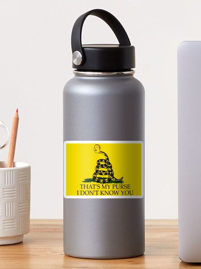 Thumbnail 1 of 3, Sticker, That's My Purse Libertarian designed and sold by librasjimmy97.