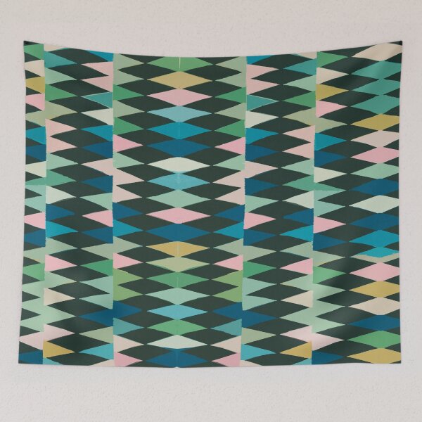 Item preview, Ethnic Scandinavian Abstract Diamond Digital Art designed and sold by MyArt23.