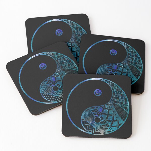 Item preview, Galaxy blue Ying Yang designed and sold by RafaelLima7.