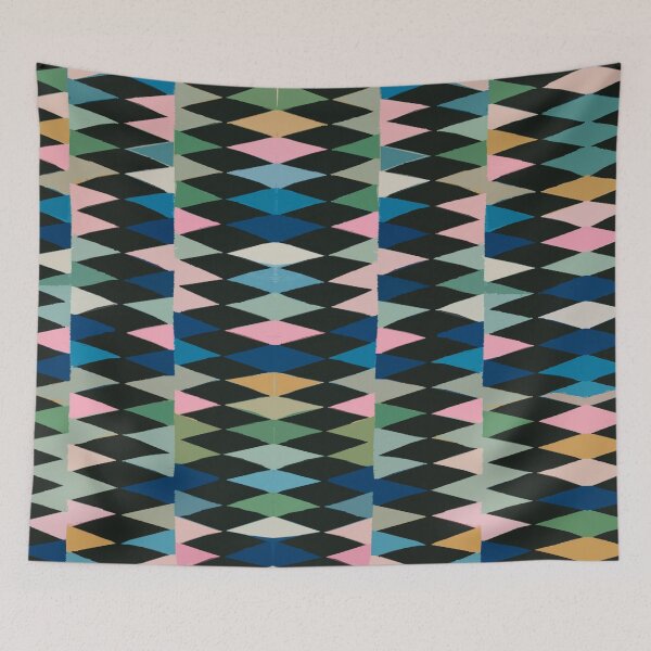 Item preview, Ethnic Scandinavian Abstract Diamond Digital Art designed and sold by MyArt23.