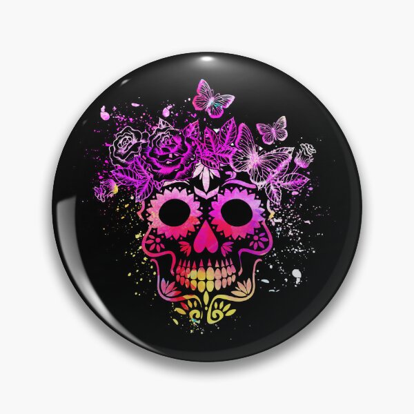Item preview, Sugar skull designed and sold by pnkpopcorn.