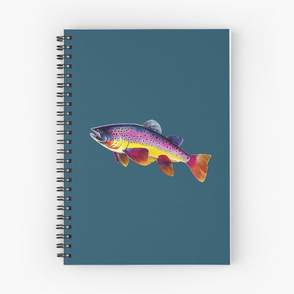 Item preview, Rainbow Trout Illustration designed and sold by ThePurpleMelon.