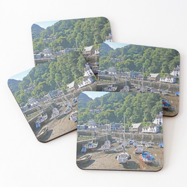 Item preview, Tide Out at Lynmouth, August 2022 designed and sold by RedHillDigital.