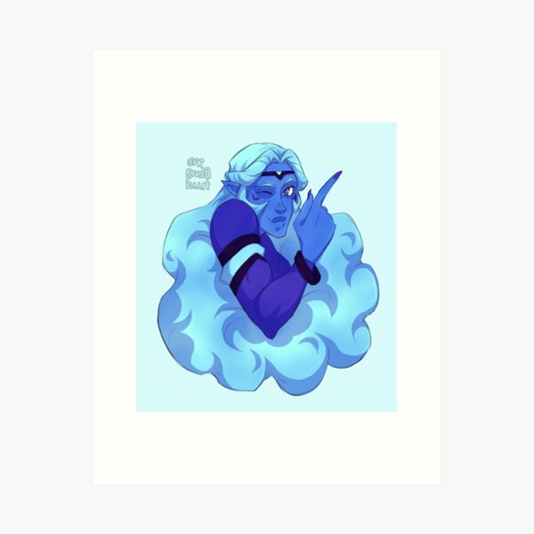 Allura "Bang!" Art Print