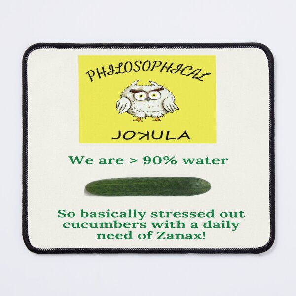 Item preview, "Jokula philosophical 8 cucumbers " green designed and sold by skoumpourdides.