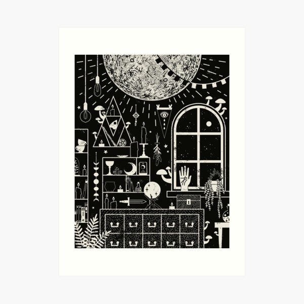 Moon Altar Art Print