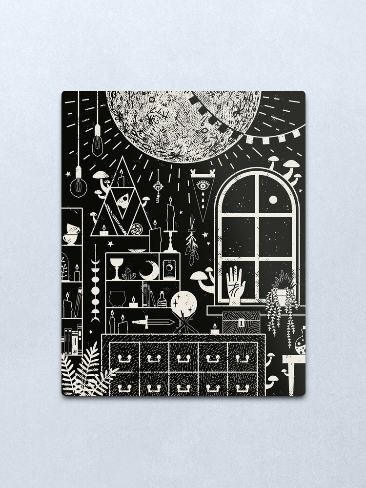 Alternate view of Moon Altar Metal Print