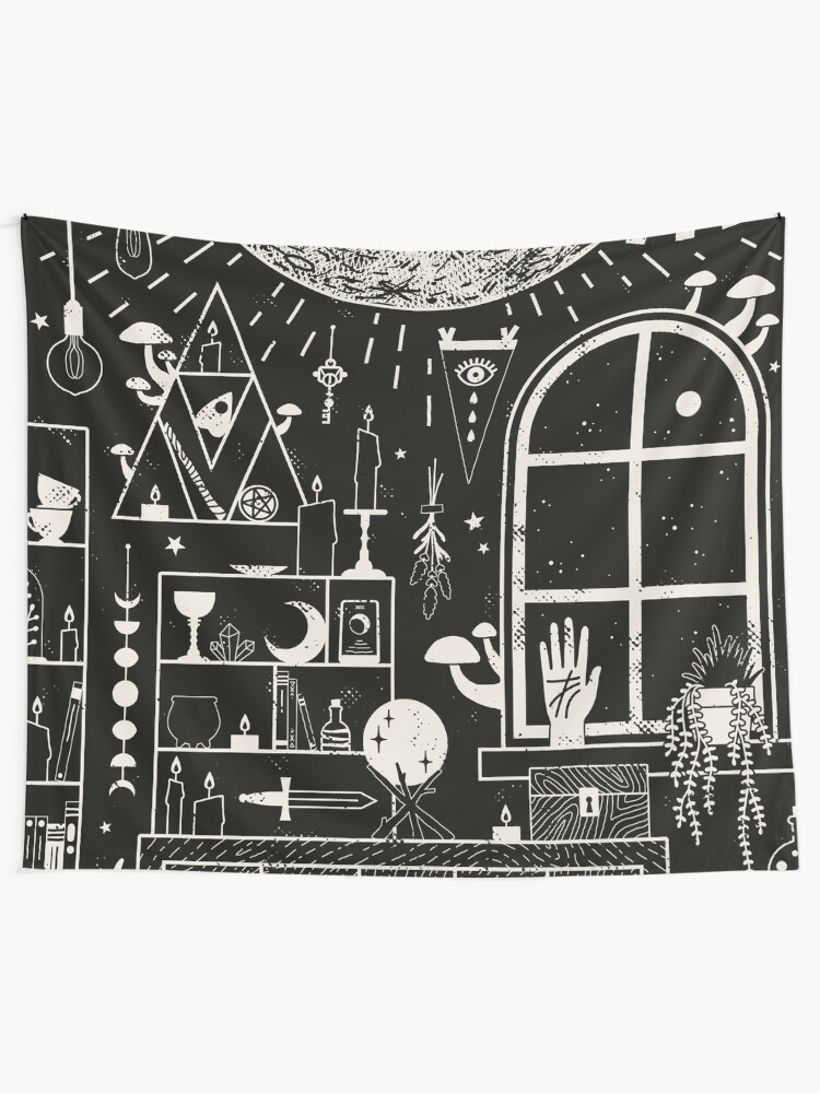 Alternate view of Moon Altar Tapestry