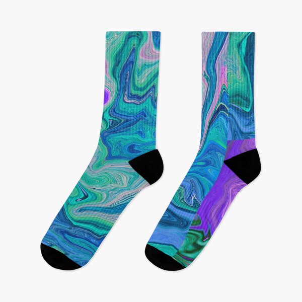 Item preview, Ice Blue Lavender | Trippy Liquid Art | Trippy Art | Stoked Up Art designed and sold by StokedUpArt.