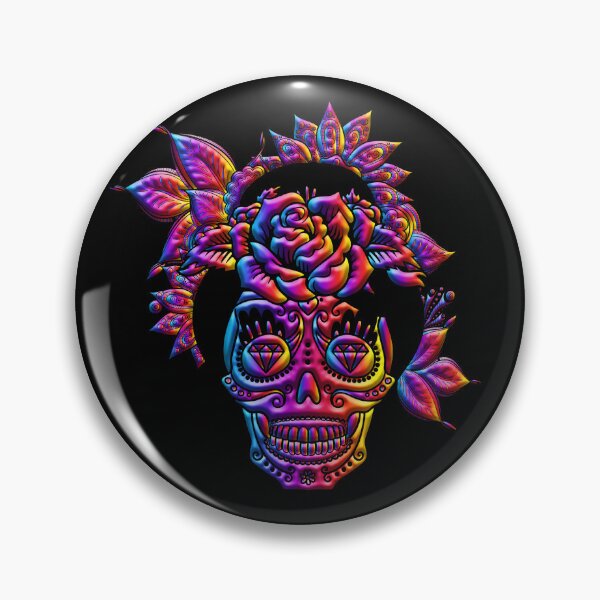 Item preview, Sugar skull designed and sold by pnkpopcorn.