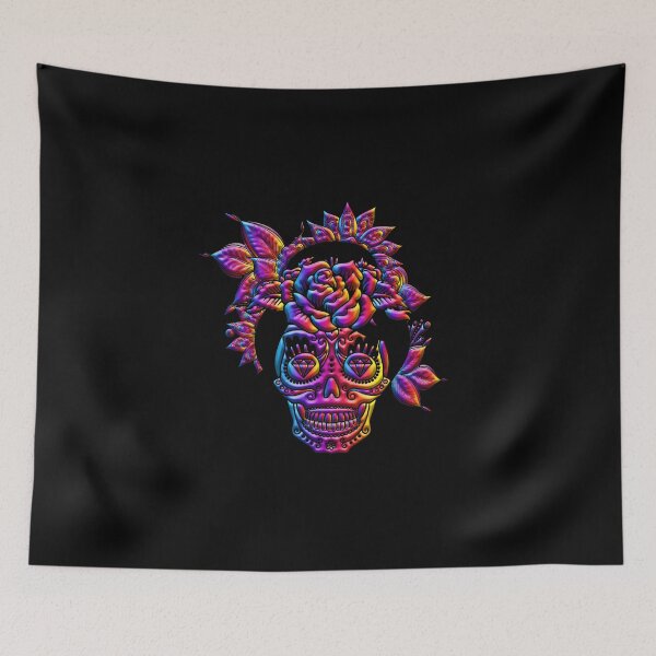 Item preview, Sugar skull designed and sold by pnkpopcorn.