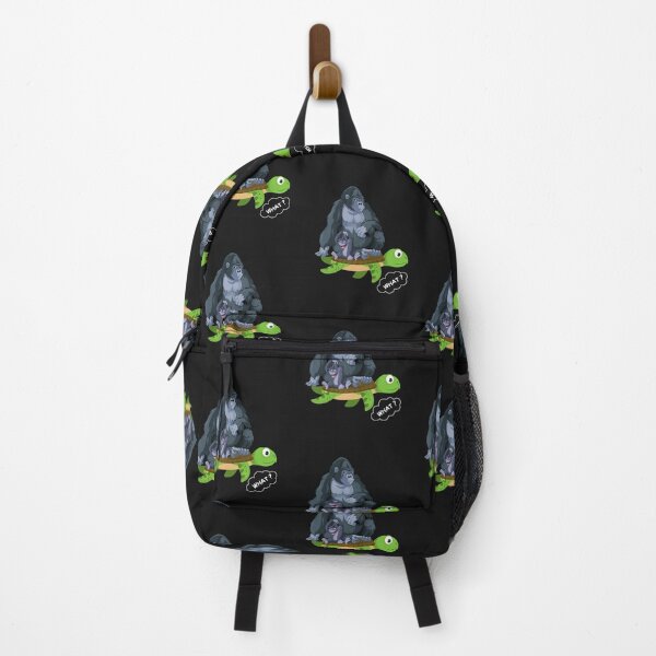 Item preview, Gorilla Rests On Turtle designed and sold by The Love Quill.