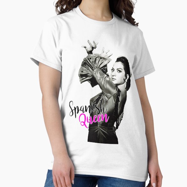 Vista previa del artículo con la obra «Lola Flores Spanish Queen», diseñado y vendido por PetardeoPop.