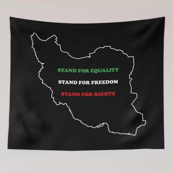 Item preview, Iran Black Stand For.... designed and sold by EvoComicsInc.