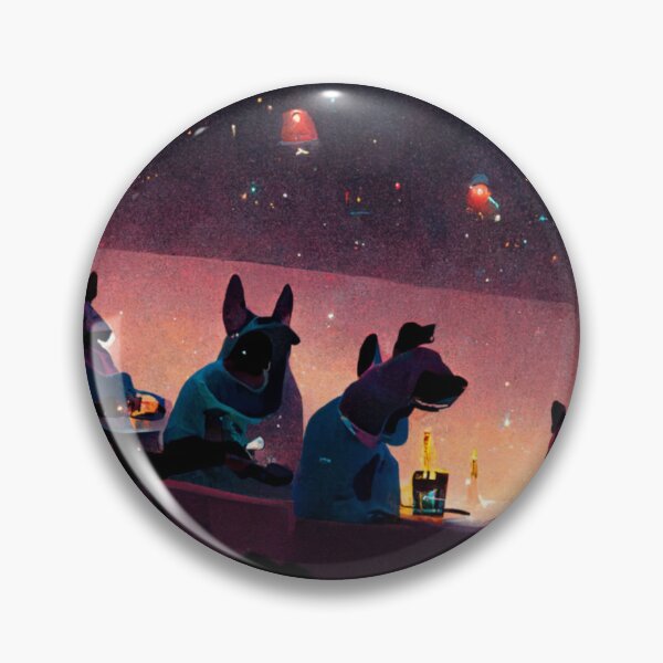 Item preview, Galactic Dog Space Bar designed and sold by Danielle Fay.