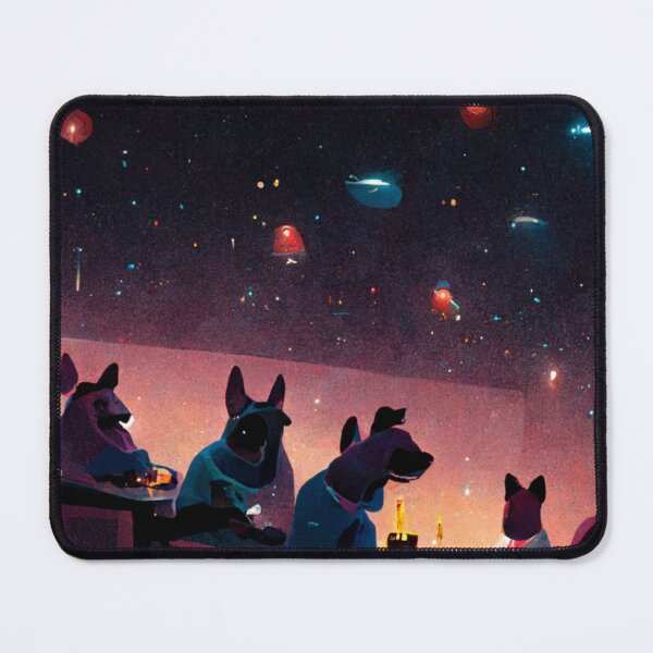 Item preview, Galactic Dog Space Bar designed and sold by Danielle Fay.