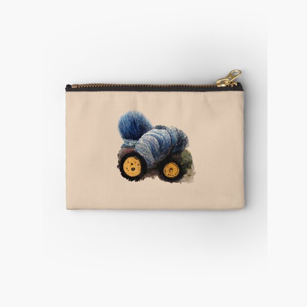 Item preview, Blue wool tractor designed and sold by proutcouture.