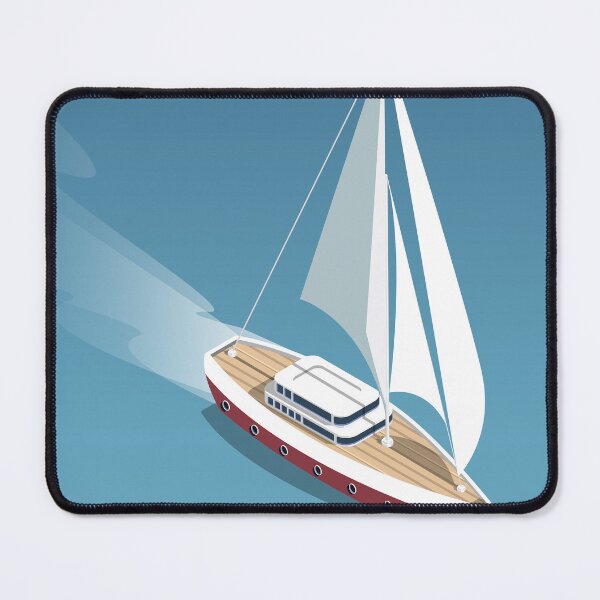 Item preview, Nautica sailing boat poster designed and sold by Arctic frame studio.