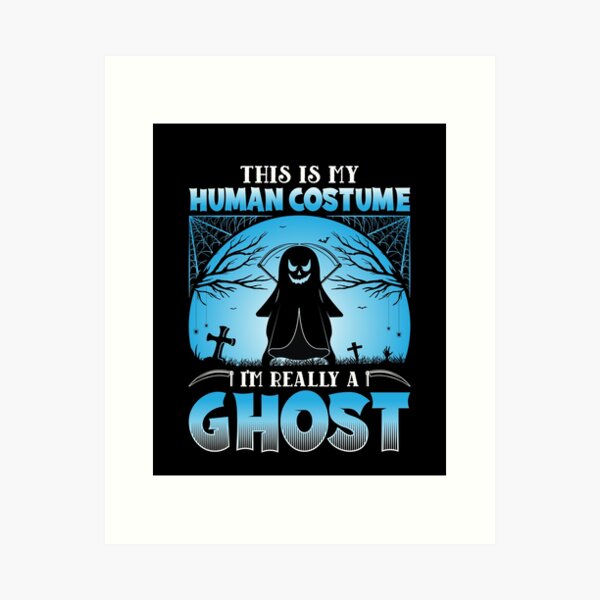 Item preview,  Zombie In Graveyard - This Is My Human Costume Im Really A Ghost designed and sold by ImagesDesigns.
