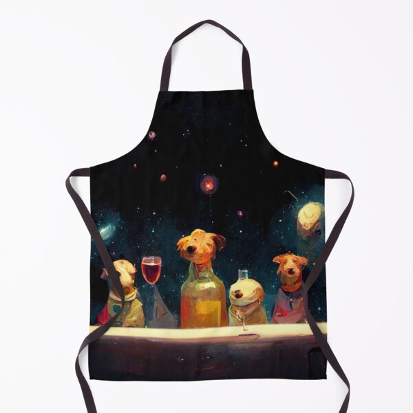 Item preview, Galactic Dog Wine Night designed and sold by Danielle Fay.
