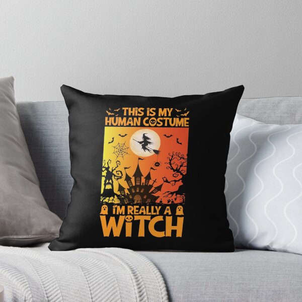 Item preview,  Zombie In Graveyard - This Is My Human Costume Im Really A Witch designed and sold by ImagesDesigns.
