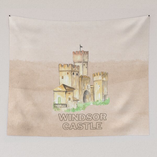 Item preview, windsor castle designed and sold by ApurwaArtShop.