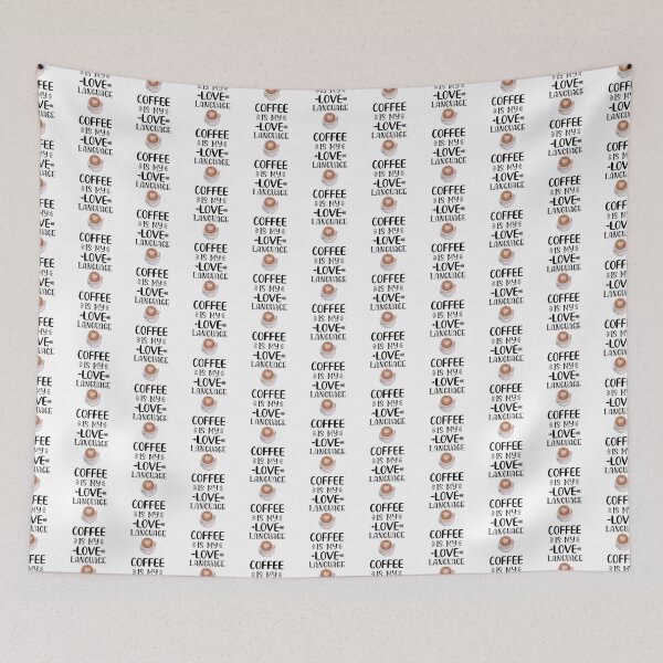 Item preview, Coffee Is My Love Language designed and sold by Marvett-World.