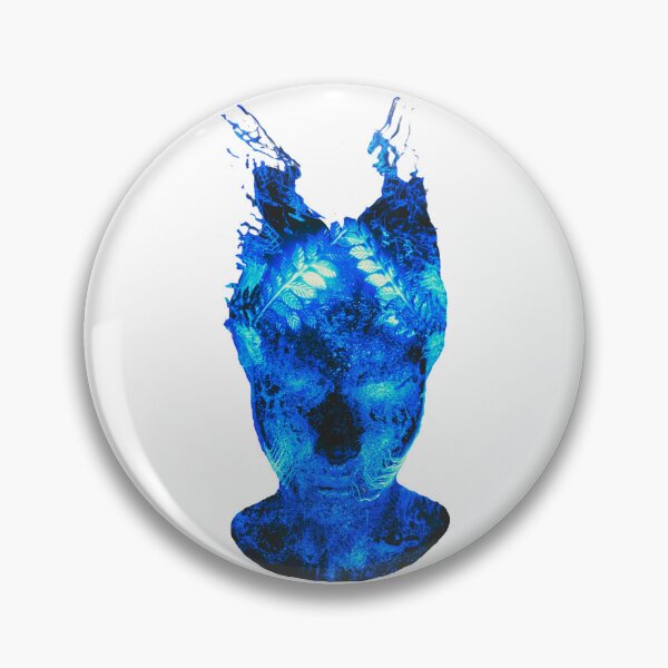 Item preview, Blue Neon Face, Futuristic design designed and sold by Dven-Clothes.