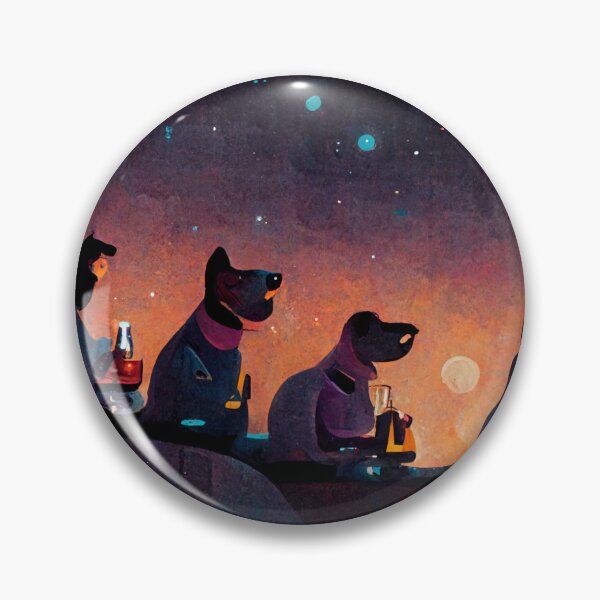 Item preview, Galactic Dog Space Bar designed and sold by Danielle Fay.
